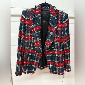 Zara multicolor blazer